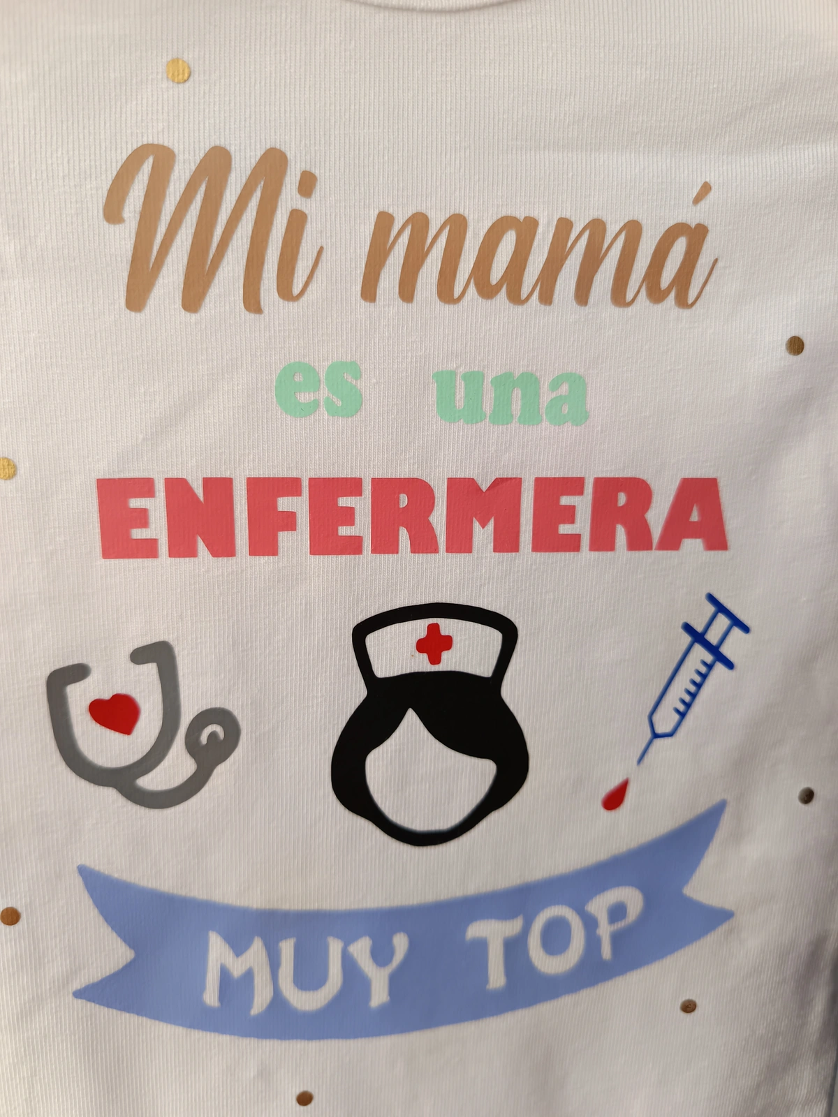 Body Manga Corta Mama Enfermera